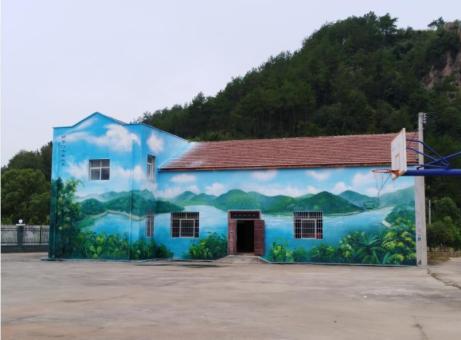 茂县彩绘墙绘一般制作的位置