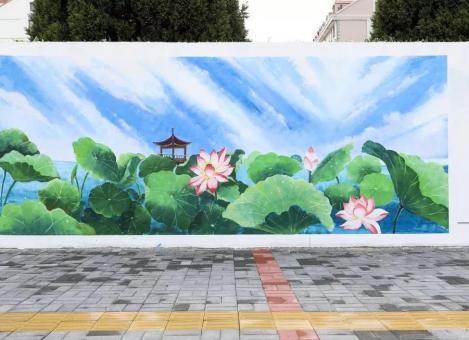 茂县墙绘施工材料制作工艺说明