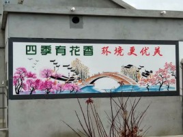 茂县墙绘的特点和形势
