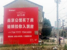 茂县墙体广告在乡镇、农村市场的媒体优势