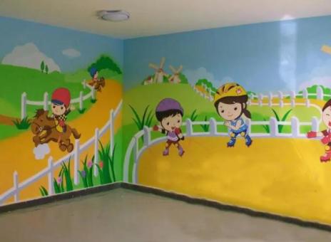 茂县幼儿园墙体彩绘制作流程及注意事项