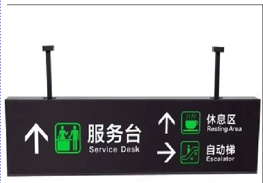 茂县吊牌灯箱制作流程。