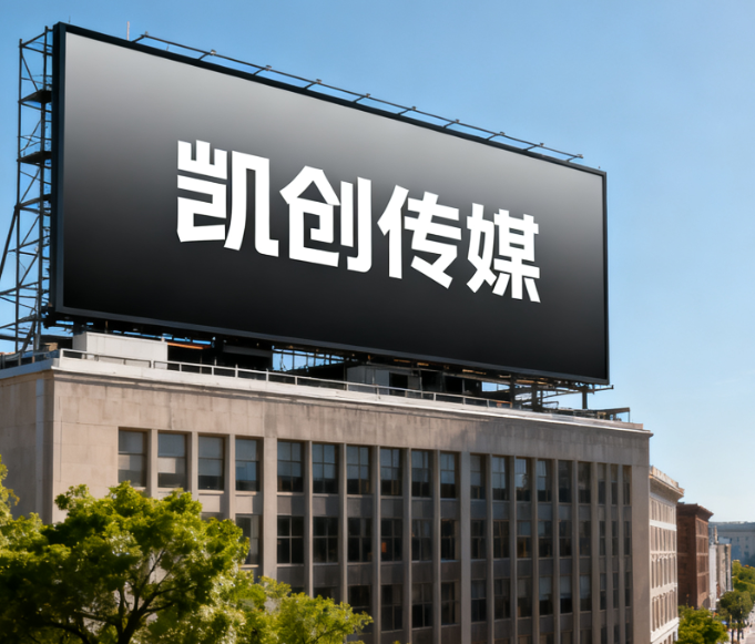 茂县户外广告牌的设计与制作